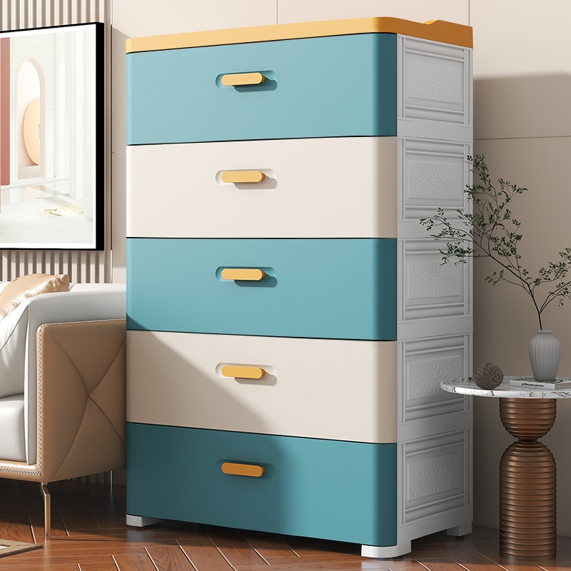 Baby Clothing Storage - Armadietto portaoggetti con cassetti ispessito, organizer