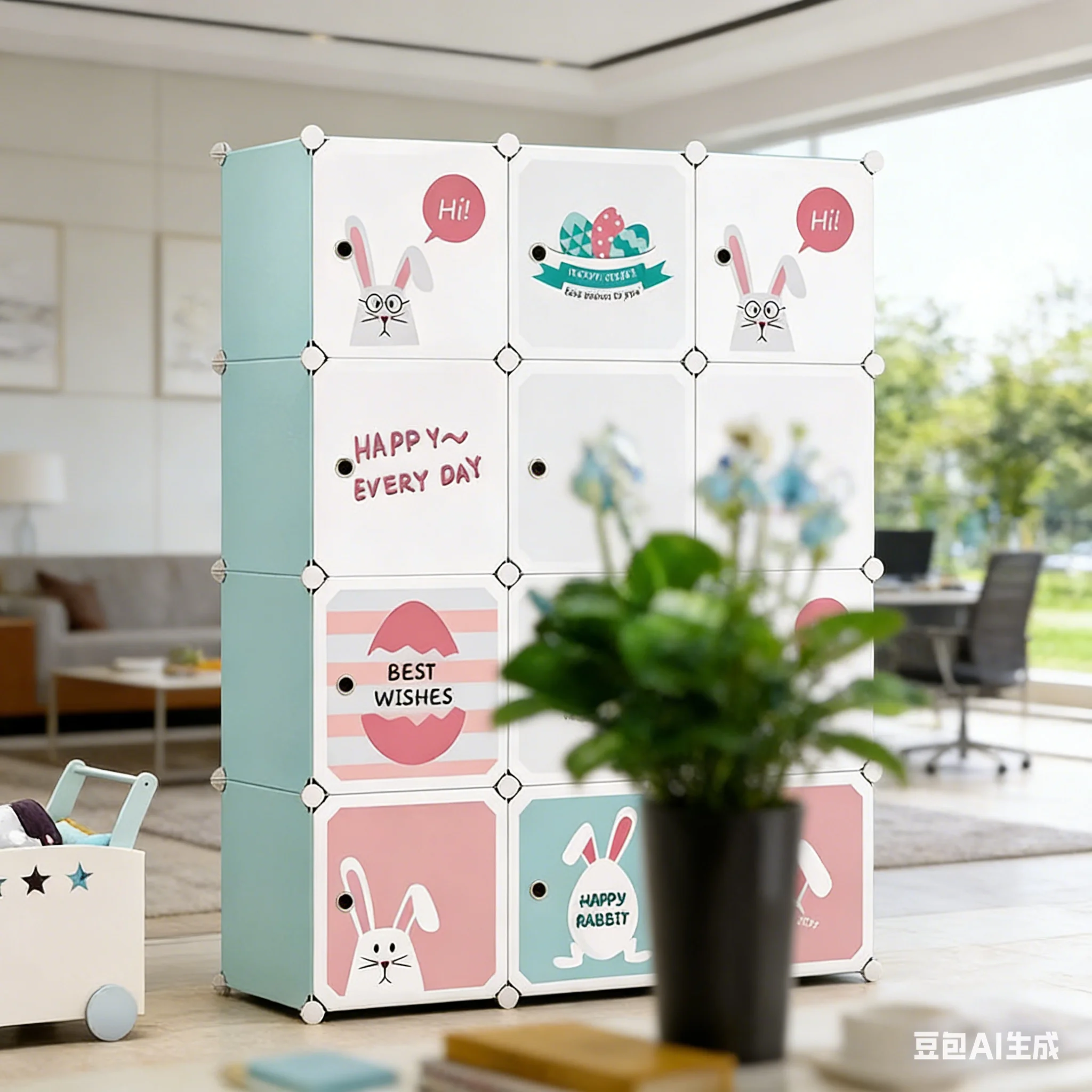 Baby Clothing Storage - Armadio per Bambini AOLIVIYA Semplice e