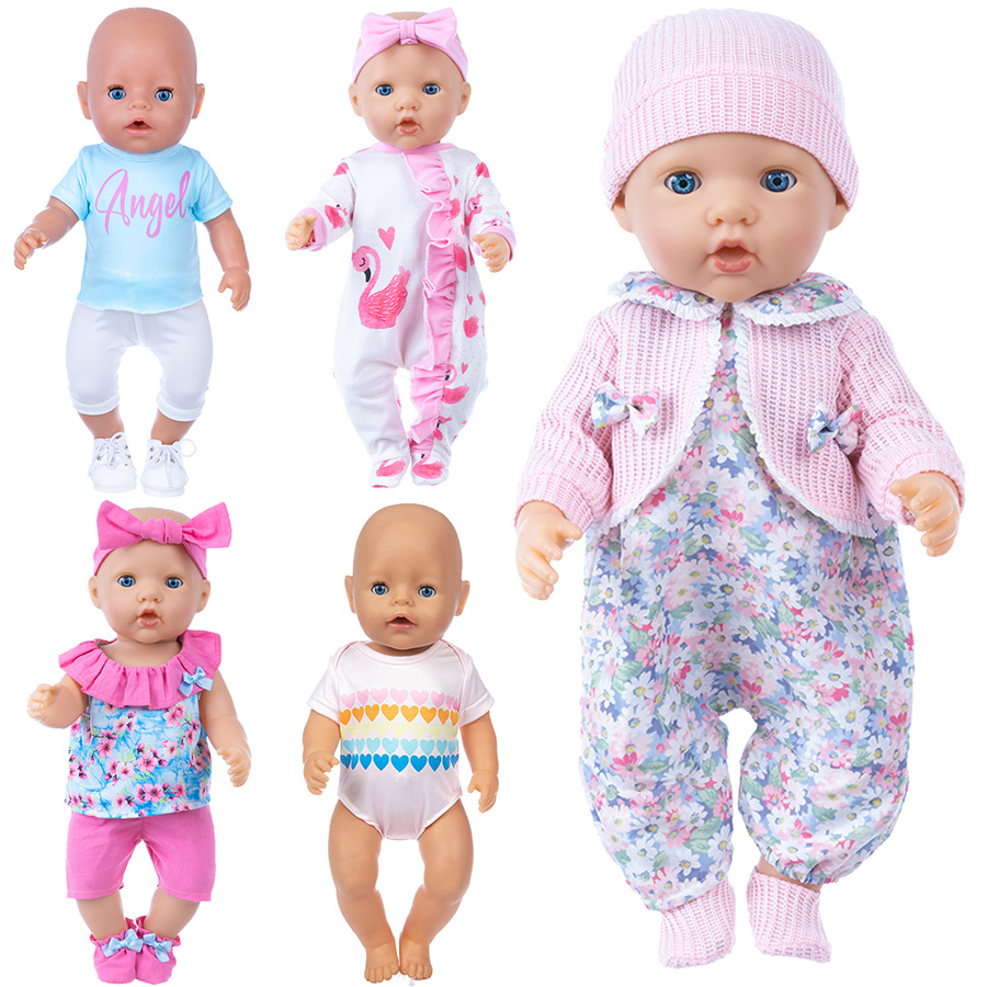 Baby Clothing For Girls - Vestiti per bambole da 18 pollici,