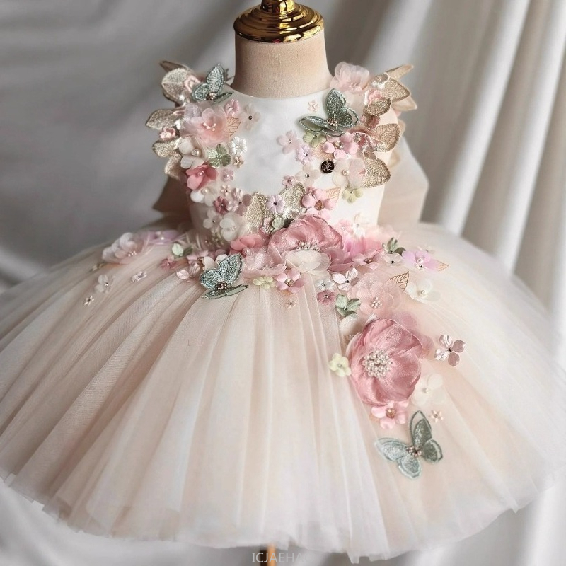 Baby Clothing For Girls - Abito Estivo per Bambine, Vestito Floreale