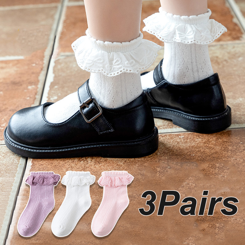 3 paia/set bambini ragazze cal - Toddler Sock Set recensione e prezzo