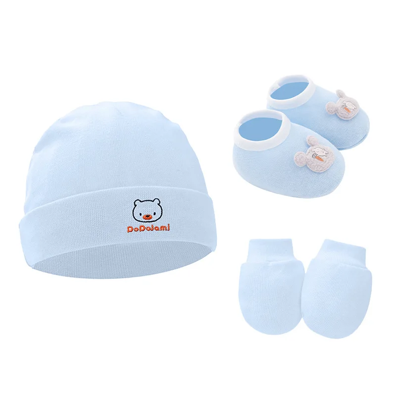 3 Pz/set Cappello Neonato Guan - Toddler Sock Set recensione e prezzo