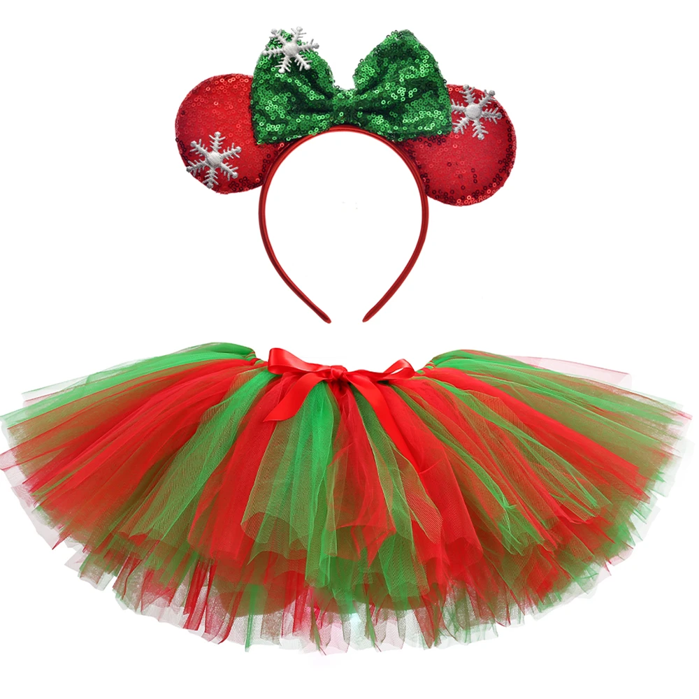2-14 anni Ragazze Natale Elfo  - Baby Tutu Skirt recensione e prezzo