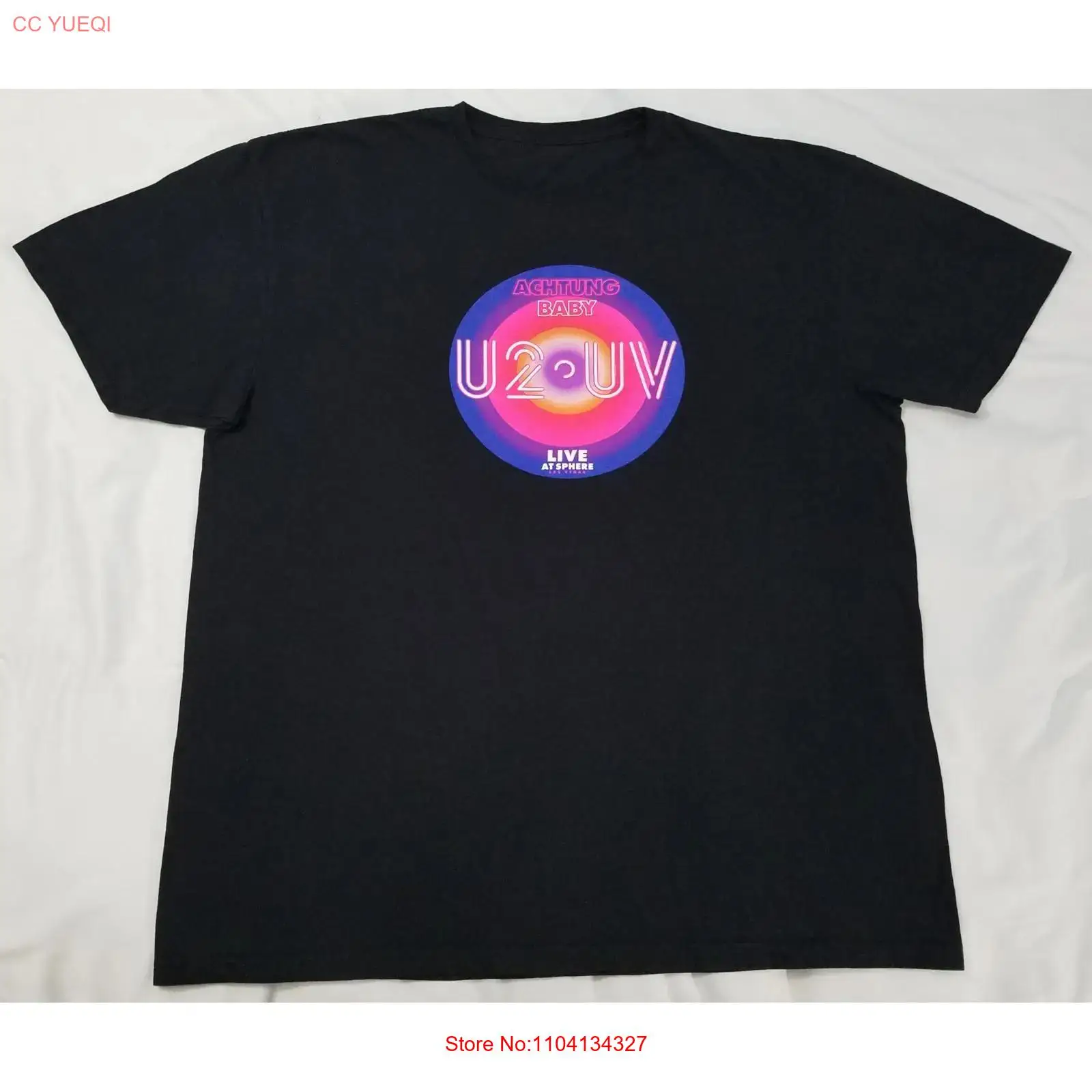 Maglietta U2 UV Achtung Baby L - Baby Xl recensione e prezzo